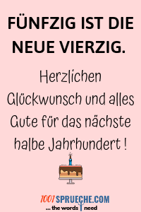 Sprüche Zum 50 Geburtstag 49 Lustig Originell Herzlich