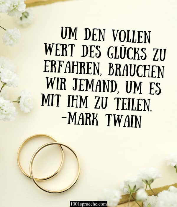 Hochzeitstag liebessprüche zum 5 Sprüche &