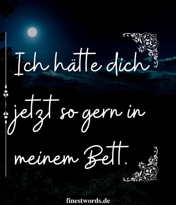 Gute Nacht Sprüche für mein Schatz