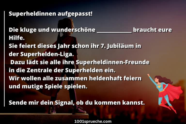 Einladungstext 7. Geburtstag 12 Mustervorlagen & Sprüche 2021